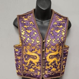Vintage Yves Saint Laurent Dragon Vest